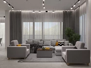 Интерьер Быстровозводимый дом LIGHT 414  БЕЛЫЙ